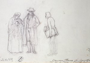 Francesco Hayez incontra suo zio e sua zia a Roma da Francesco Hayez