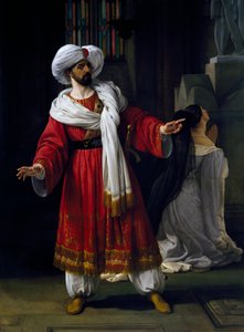 Giovanni David nel ruolo di Alessandro nel melodramma Arabi in Gallia di Giovanni Papini da Francesco Hayez