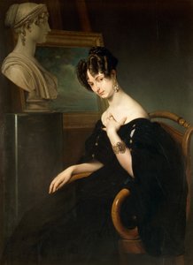 Ritratto di Cristina Trivulzio Belgiojoso da Francesco Hayez