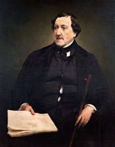 Ritratto di Gioachino Rossini da Francesco Hayez