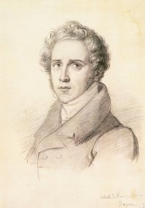 Ritratto del compositore italiano Vincenzo Bellini