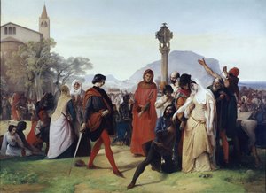 Vespri siciliani: Martedì di Pasqua - I francesi massacrati dai siciliani, 31 marzo