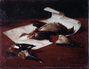 Selvaggina morta da Francesco Inganni