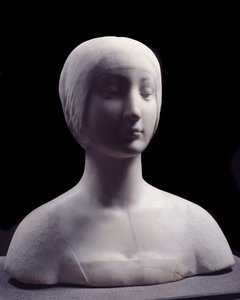 Busto di una giovane donna chiamata Beatrice d