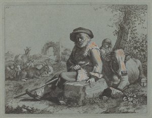Vecchio seduto