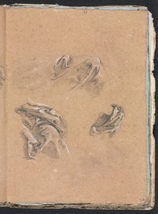 Verona Sketchbook: Studi di drappeggio pagina 69, 1760