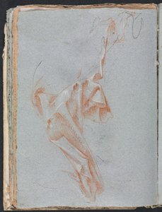 Verona Sketchbook: Studio di drappeggio (pagina 38) da Francesco Lorenzi