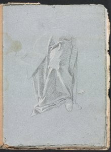 Taccuino di Verona: Drappeggio con piede (pagina 83) da Francesco Lorenzi