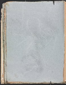 Taccuino di Verona: Studio di figura pagina 72, 1760 da Francesco Lorenzi