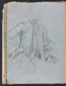 Verona Sketchbook: Gentleman pagina 54, 1760 da Francesco Lorenzi