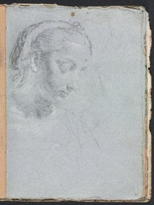 Taccuino di Verona: Testa e spalle di una donna pagina 61, 1760