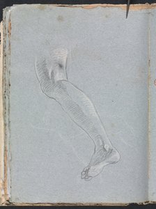 Taccuino di Verona: Gamba sinistra (pagina 28) da Francesco Lorenzi