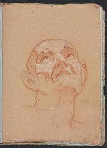 Verona Sketchbook: Testa maschile pagina 31 da Francesco Lorenzi