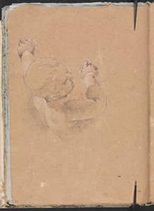 Verona Sketchbook: Putto (pagina 22) da Francesco Lorenzi