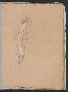 Verona Sketchbook: Braccio destro e mano (pagina 49)