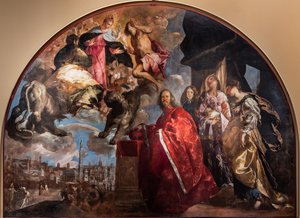 Glorificazione del Podestà Girolamo Priuli