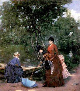 Signore al Bois de Boulogne, Parigi