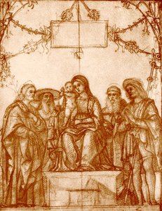 Madonna con quattro santi da Francesco Morone