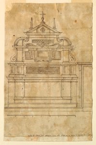Progetto per un altare da Francesco Mosca
