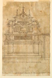 Progetto per un altare da Francesco Mosca