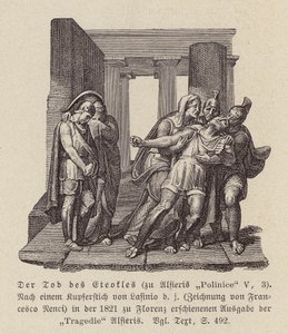 La morte di Eteocle da Francesco Nenci