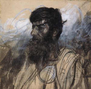 Studio della testa per storpi da Francesco Paolo Michetti