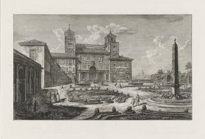 La Villa Medici da Francesco Piranesi