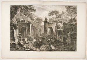 Veduta della Porta dell da Francesco Piranesi