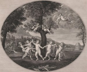 Amorini Celebrano il Ratto di Proserpina, 1805-12 da Francesco Rosaspina