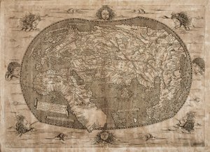 Planisfero (Landau Finaly) da Francesco Rosselli