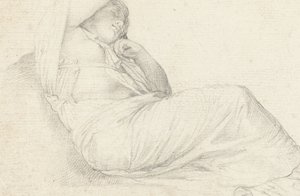 Donna che dorme da Francesco Salviati