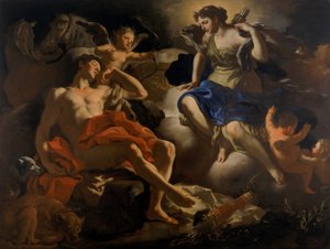 Diana ed Endimione da Francesco Solimena