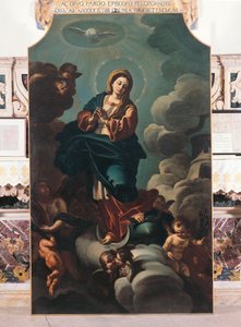 Immacolata Concezione, attribuito a Francesco Solimena (1657-1747), Cattedrale di San Pardo, Larino, Molise, Italia da Francesco Solimena