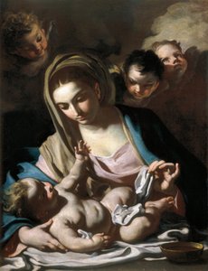 Madonna con Bambino da Francesco Solimena