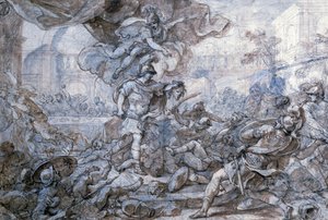 Perseo con la testa di Medusa, XVIII secolo da Francesco Solimena