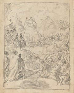 Il trionfo della Trinità (La Gloria) da Francesco Solimena