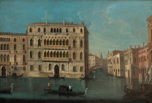 Francesco Tironi Canal Grande e Palazzo Foscari