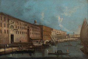 Francesco Tironi Veduta di Venezia Bacino di San Marco