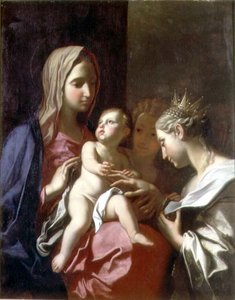 Il matrimonio mistico di Santa Caterina