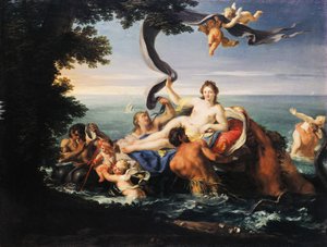 Trionfo di Galatea da Francesco Trevisani