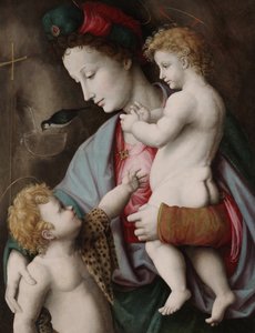 Madonna e Bambino con San Giovanni, c.1525