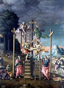 La deposizione di Cristo, c.1518 da Francesco Ubertini Verdi Bachiacca