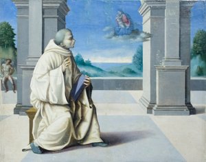 Visione di San Bernardo di Chiaravalle da Francesco Ubertini Verdi Bachiacca