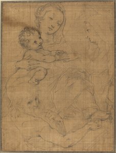 Matrimonio mistico di Santa Caterina con San Girolamo da Francesco Vanni