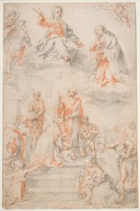 San Ansano battezza i senesi da Francesco Vanni