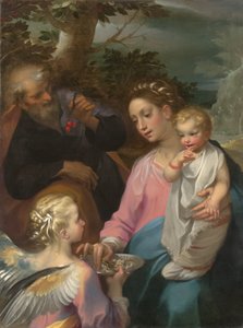 Il Riposo durante la Fuga in Egitto, c.1569 da Francesco Vanni