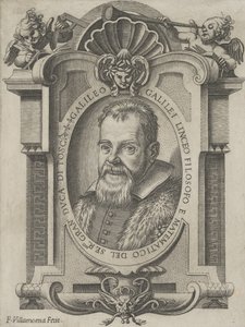 Ritratto di Galileo Galilei, 1613 da Francesco Villamena