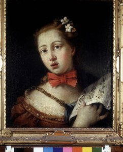 Cantante veneziano. Dipinto di F. Zugno da Francesco Zugno