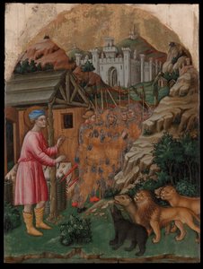 La fuga dei soldati inviati a catturare Saint-Mamas da Francesco de