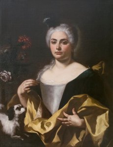 Ritratto della moglie del pittore da Francesco de Mura